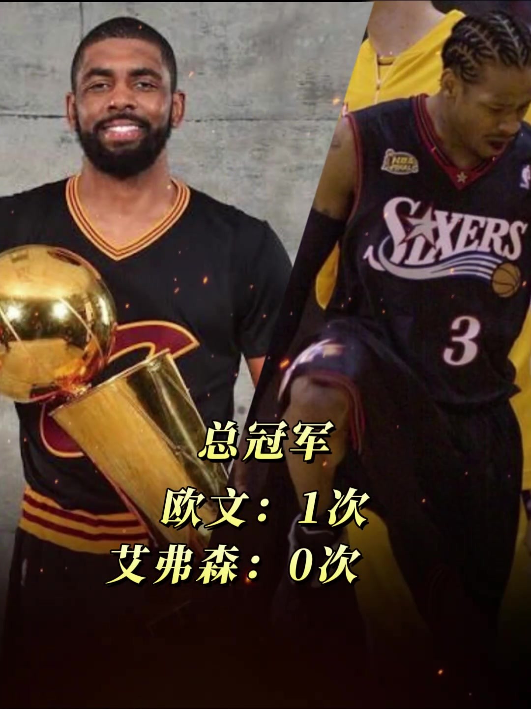 欧文如果和艾弗森进行百分大战👀谁能赢下比赛